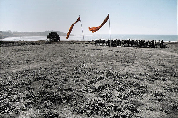 Banners on Mendocino Headlands